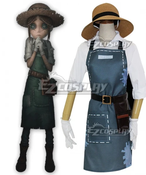 

Identity V Gardener Emma Woods Halloween Party Women Daily Suit Christmas Role Play Suit Cosplay Costume E001