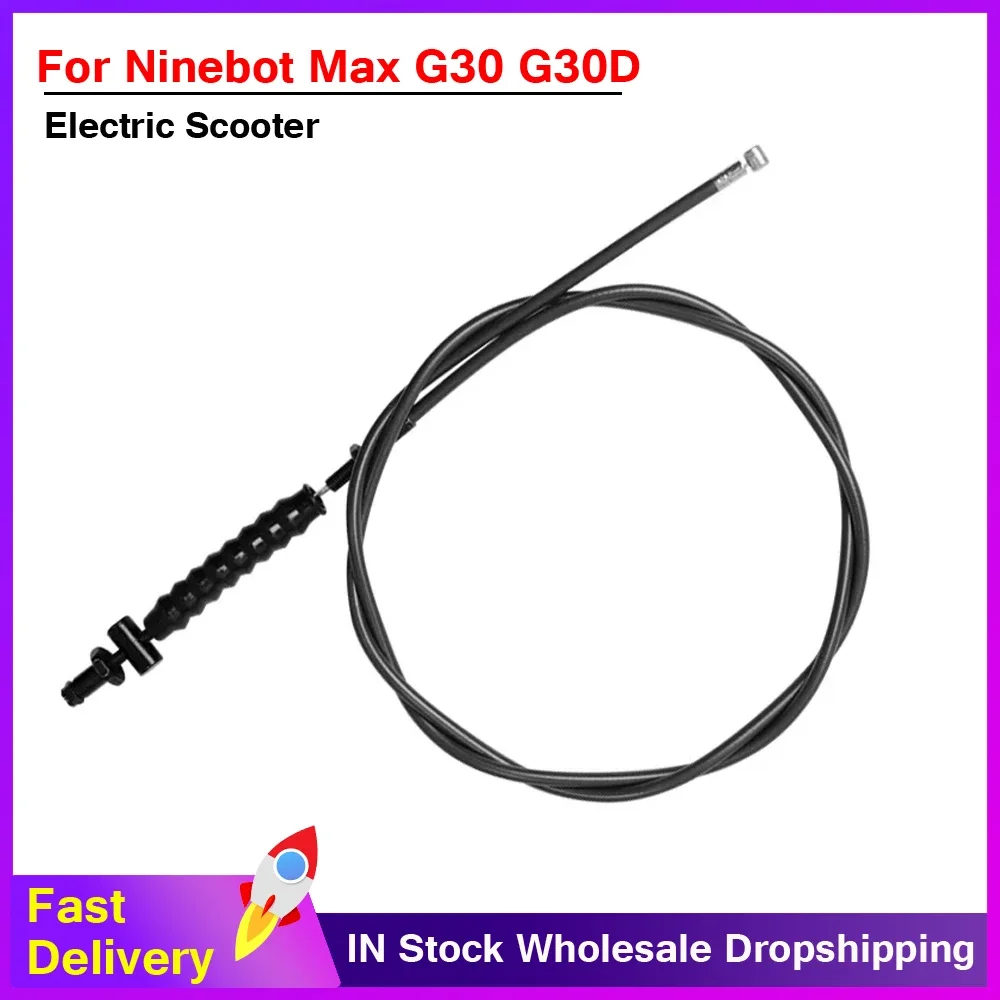 Brake Wire For Nineot KickScooter Segway MAX G30 G30D Electric Scooter G30LP Front Wheel Brake Line Cable Replacement Parts