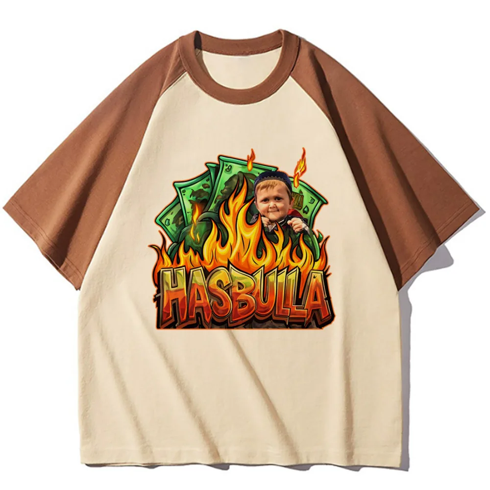 Hasbulla tshirt women funny youthful active wear Tee female anime comic clothing