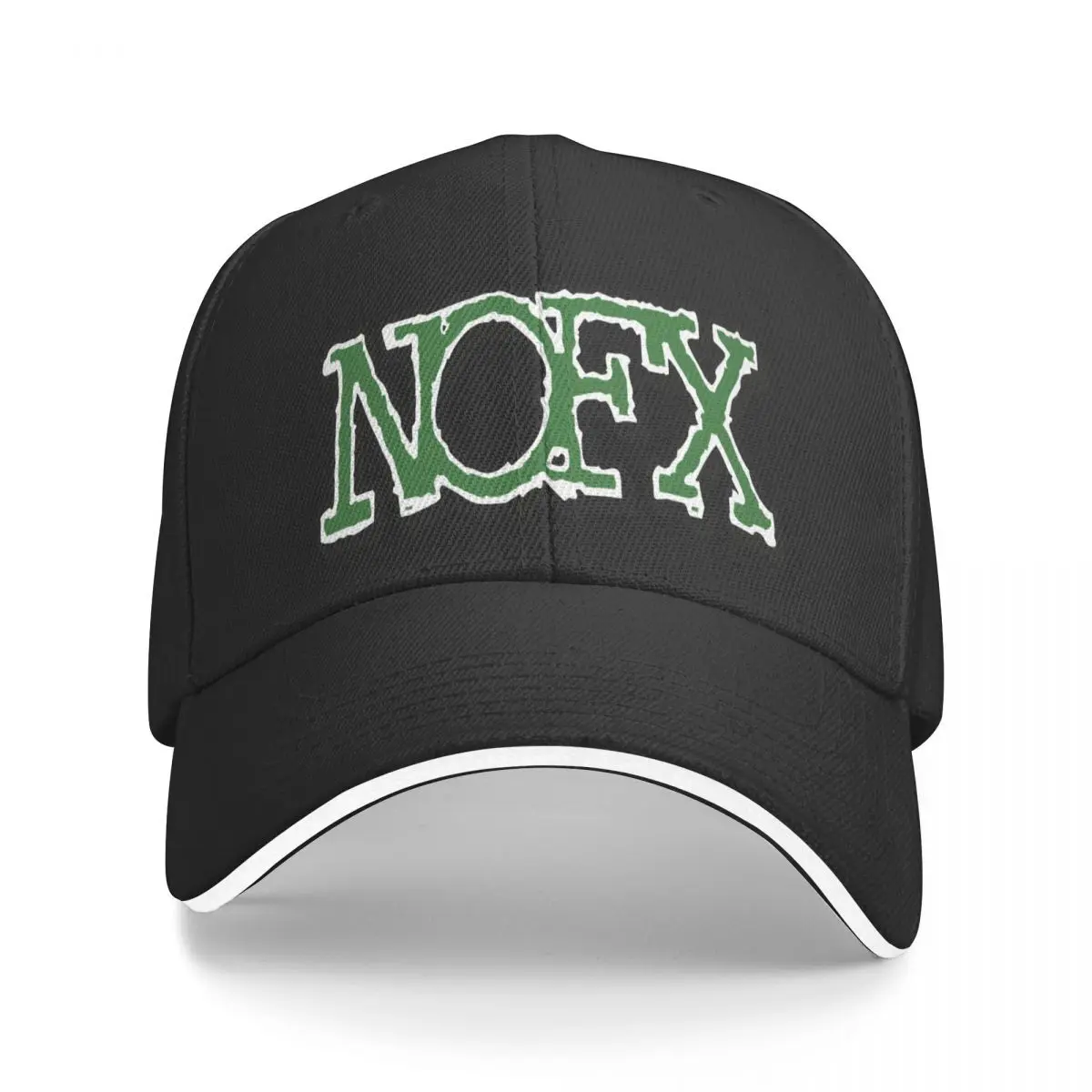 NOFX 로고 2364 선캡, 남성 모자, 여성 야구 모자, 여름 모자