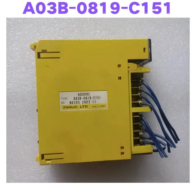 

Second-hand A03B-0819-C151 A03B 0819 C151 IO Module Tested OK