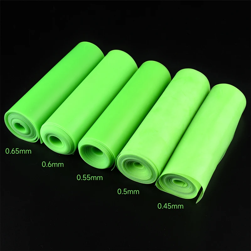 15 * 200cm Green Slingsshots Rubber Band 1:6 Stretch High Elasticity Wear-resistant Antifreeze Rubber Band Shooting Accessories