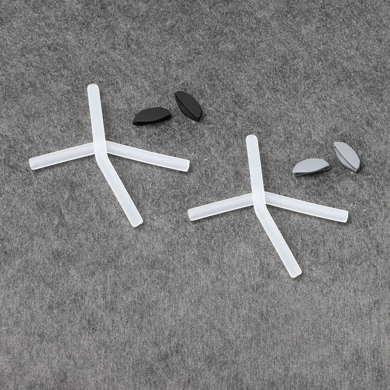 

Replacement Rubber Kit EarSocks Nose Pads for Oakley HSTN Metal OO9279 Sunglasses Frame