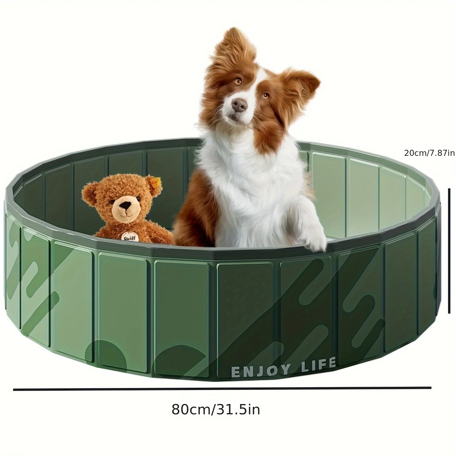 

Foldable Dog Cooling Bathtub Suitable For Outdoor Entertainment Durable Safe And Portable Pet Pool
