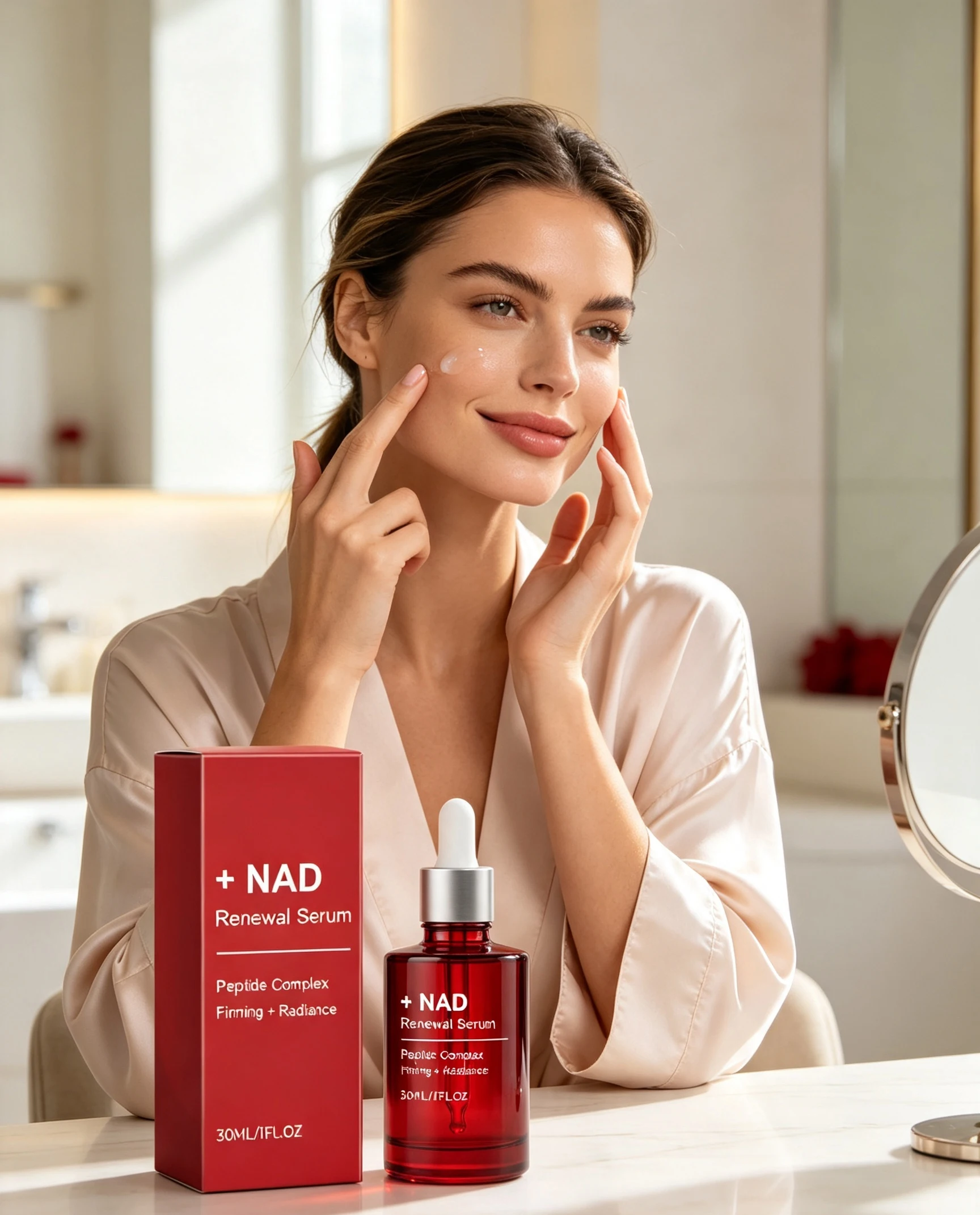 Moisture Glow Facial Serum, Replenish Skin Barrier, Boost Hydration, Plump Lightweight Complexion, Silky‑Smooth Skin Texture