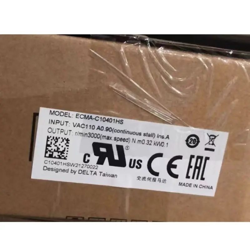 New ECMA-C10401HS 100W servo motor for fast delivery