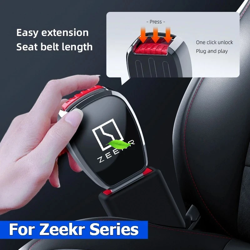 Car Seat Belt Clip Extender Safety Seatbelt Lock Buckle Accessories For Hyundai N LINE I30 I20 I10 Creta Bayon Venue Tucson Kona