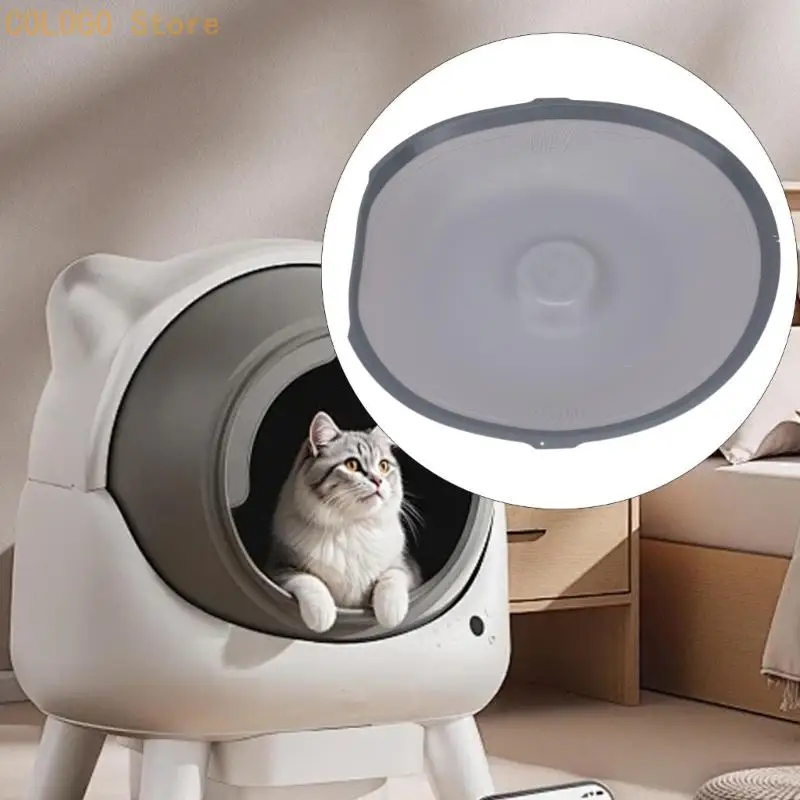 Automatic Litter Box Auto Cleaning Sand Control Adapters Pad Cats Sandboxs Toilet Replaced Accessories D0LD