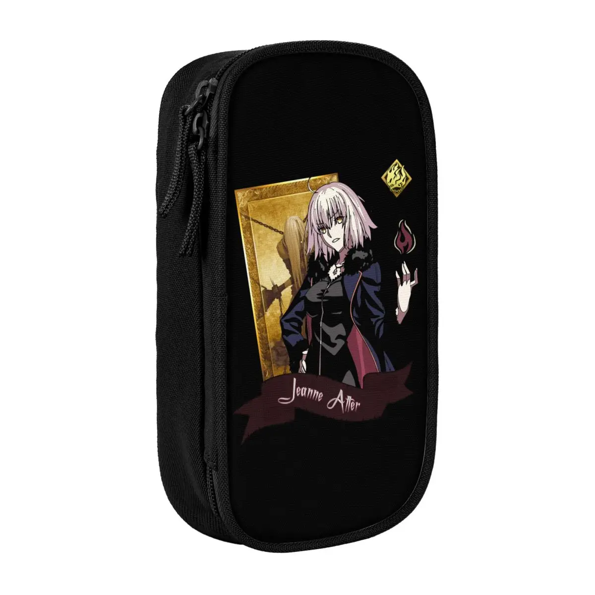 

Jeanne Alter Avenger Pencil Cases Fate Stay Night Fgo Anime Pencil Pouch Pen Kids Big Capacity Bag Supplies Gifts Accessories
