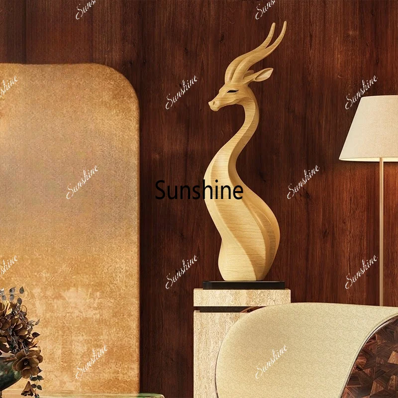 Wabi Stillwind Sculpture Ornament Hotel Lobby Living Room Entrance Aisle Soft Decoration