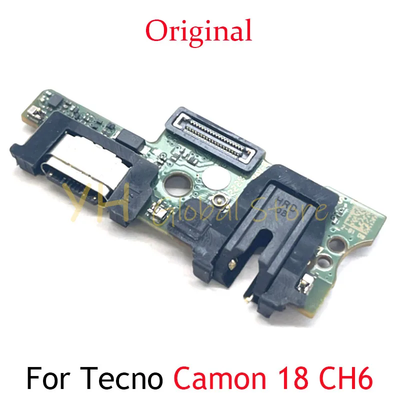 Org For Tecno Camon 18 18P 19 20 Pro Neo CH6 CH6i CH7 CK6 CK7 USB Charging Board Dock Port Flex Cable Repair Parts