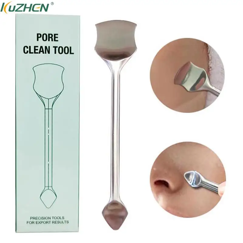 Comedonen Mee-eter Remover Acne Mee-eter Vacuüm Comedone Blemish Extractor Puistje Naalden Rvs Removal Tool