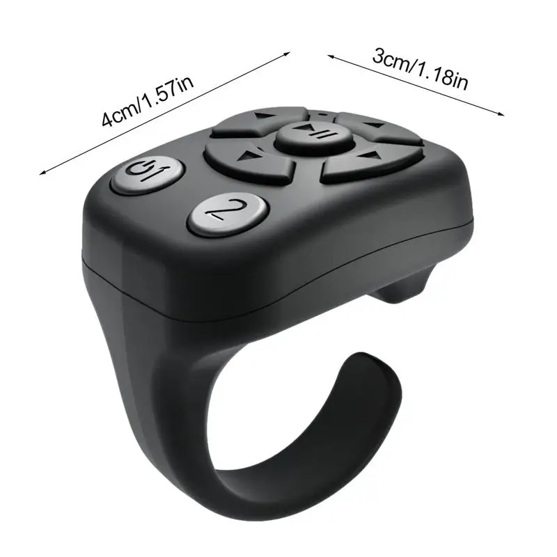 Auto Clicker Remote Control Page Turner Automatic Continuous Click Device Wireless Selfie Button Scrolling Button Fingertip
