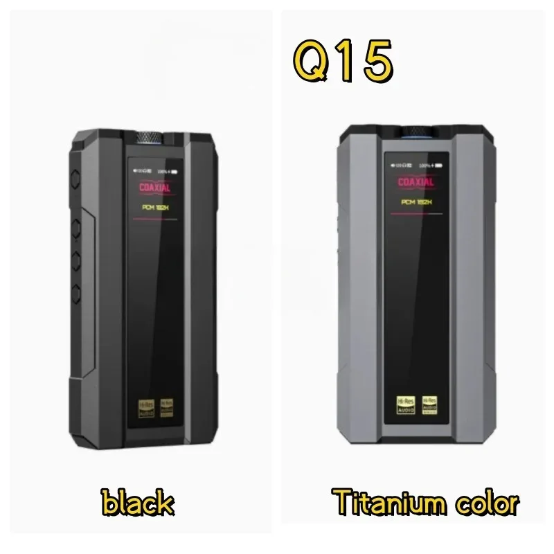 Q15 Bluetooth DSD for IPhone Computer Portable Ear Amplifiers Mobile HIFI Decoder All in One Machine