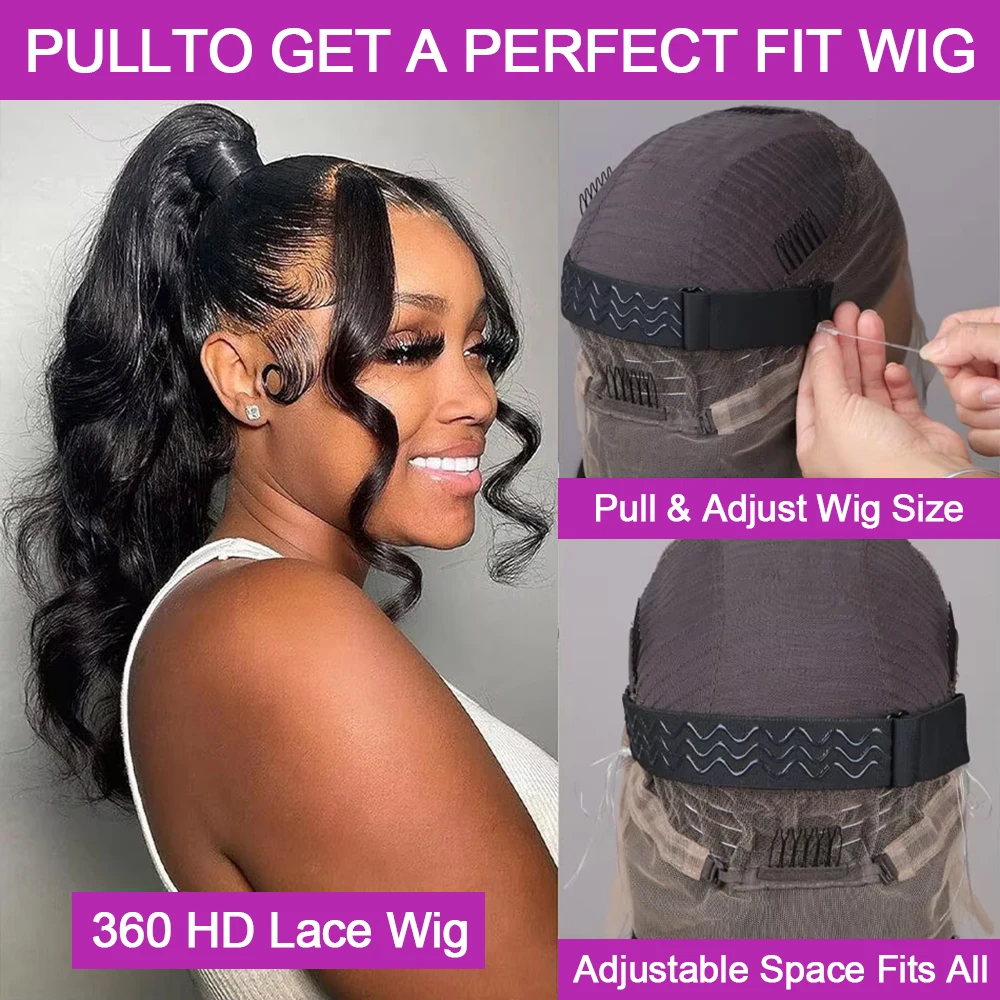 HD الدانتيل الباروكات 100% شعر الإنسان موجة الجسم المائي 13x6 HD الدانتيل الباروكات الأمامية 360 كامل الدانتيل الجبهة باروكة من شعر طبيعي 300% الكثافة للنساء