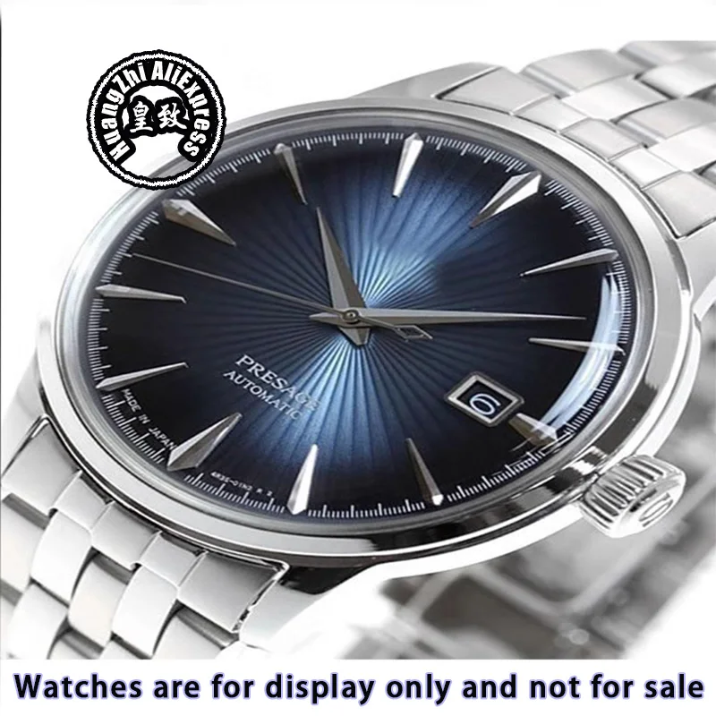 

Линзы в форме горшка, циферблат 36 мм для Seiko Presage SRPB41J1 SRPJ13J1 SRPJ15J1 SRPJ17J1, зеркало для часов, круглые детали из минерального стекла с кристаллами