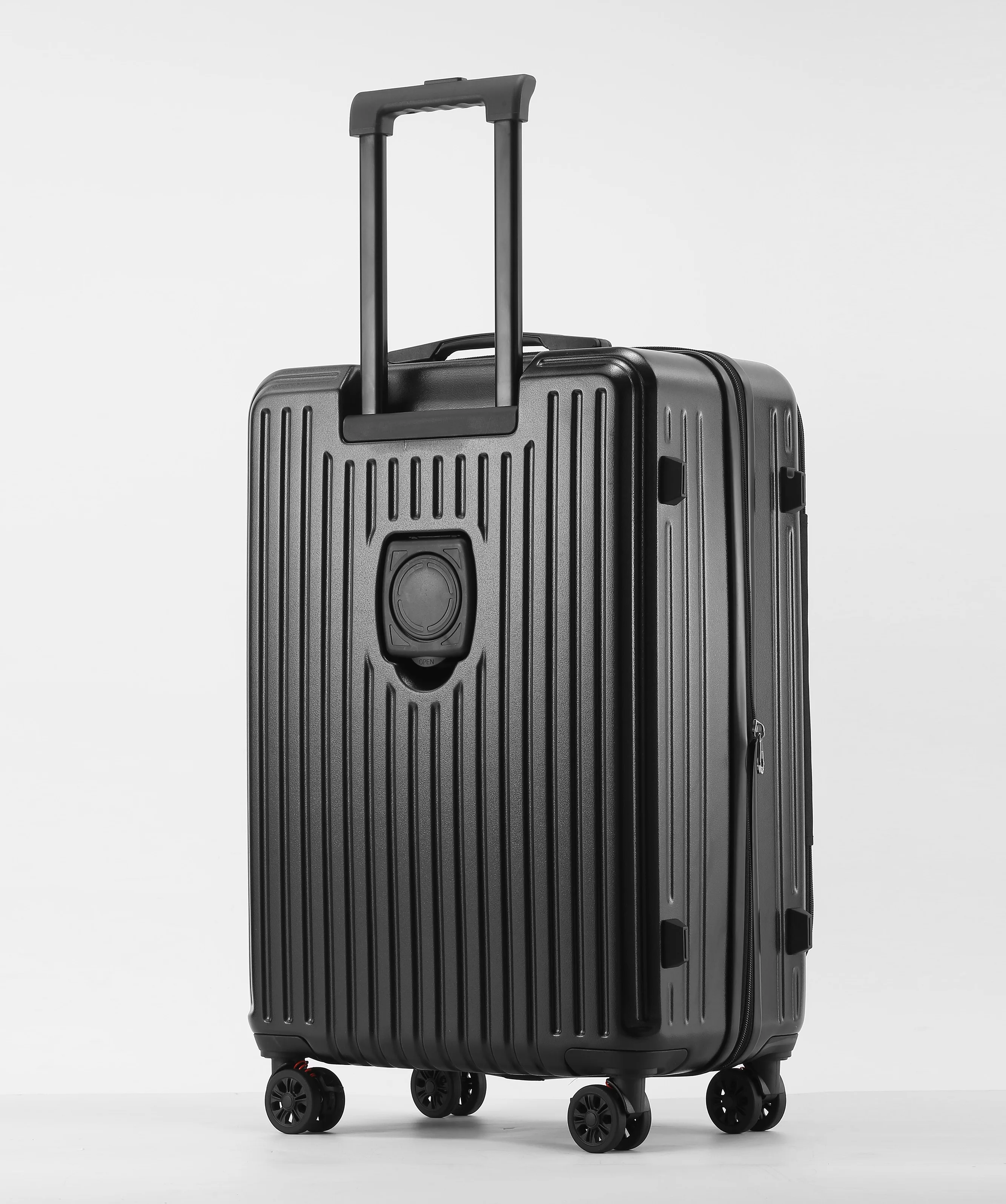 حقيبة سفر جديدة من الألومنيوم عالية الجودة لعربة الأعمال حقيبة سفر دوارة تحمل الأمتعة المتدحرجة 20/24/26/29 بوصة #3