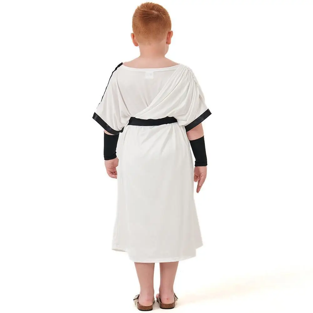 loween Costume Ancient Roman Mythology Warrior Role-plang Toga Long Robe Drama Costume Women's Faion Spring PU Material