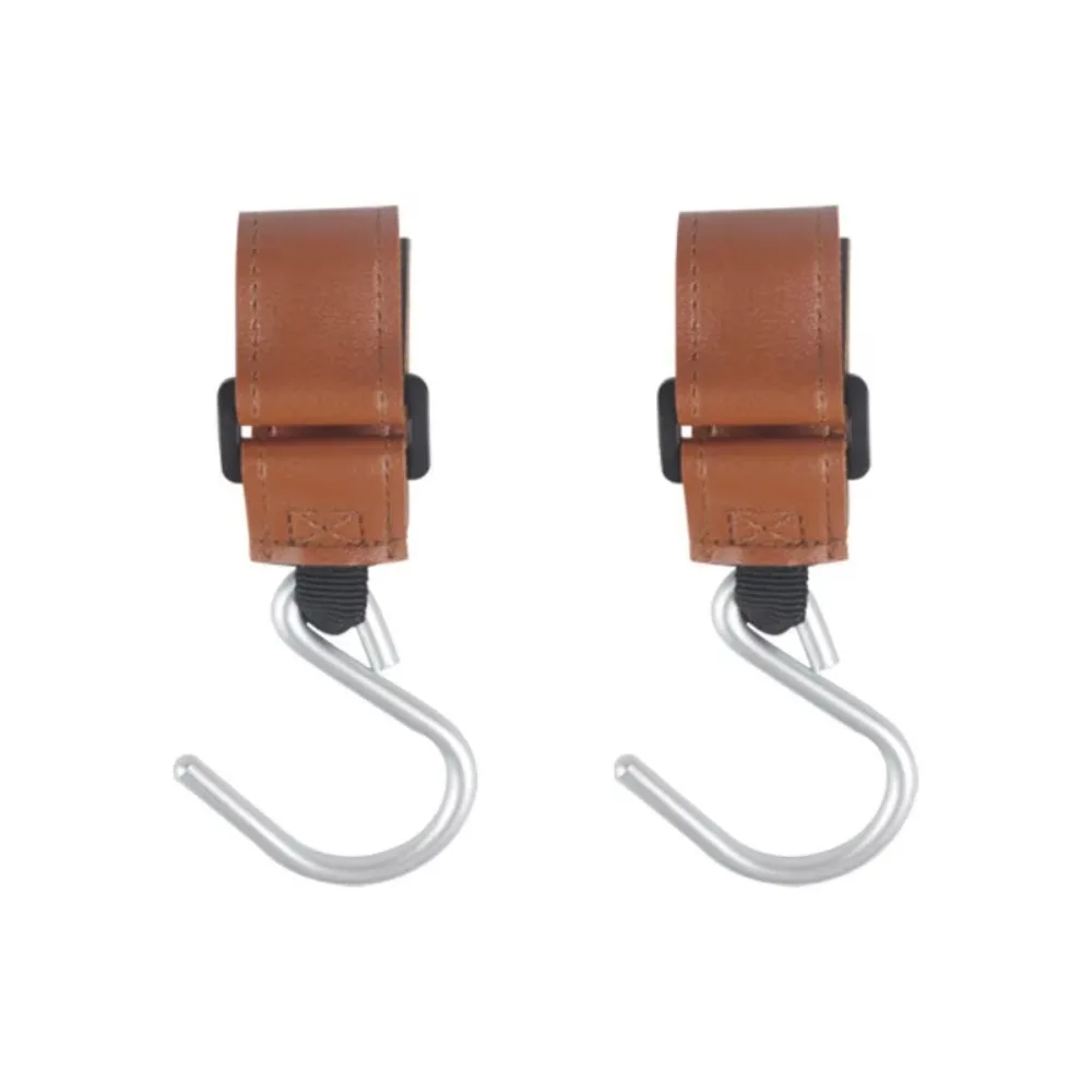 

Cartoon S Shape Baby Stroller Hooks Solid Color Cart Organizer Hanging Hook Cartoon PU Stroller Accessories Bicycle