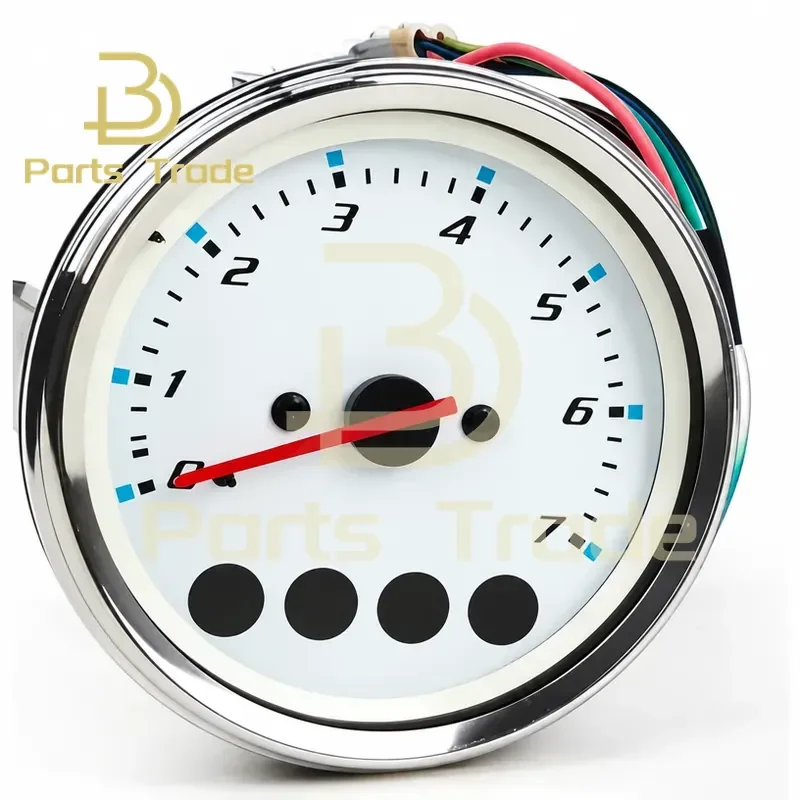 Marine Tachometer RPM Meter Replacement 34200-93J51 for 4-Stroke 40-300HP Outboard Engine