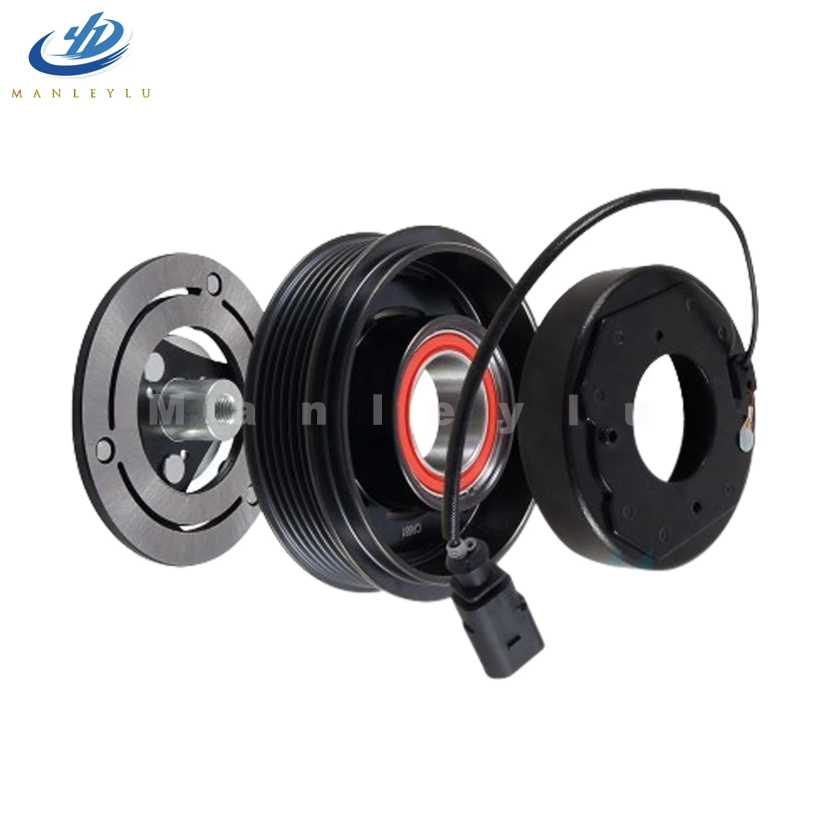 

AC A/C Compressor Clutch Pulley For AUDI A4 A5 A6 Q5 2.0TDI 2007-2023 OEM 3WA820811 3WA820811A 4G0260805AC 4G0260805M