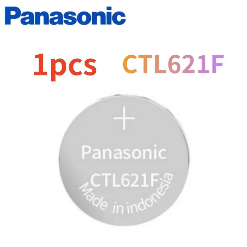 Original Panasonic CTL621F Watch Kinetic Energy Rechargeable Battery For Citizen Watch