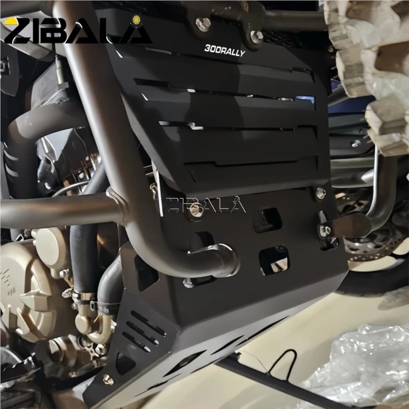 300Rally Skid Plate Belly Pan Protector Engine Protection Cover For Loncin VOGE 300 Rally 300GY 2023 - 2026 RALLY300 Accessories