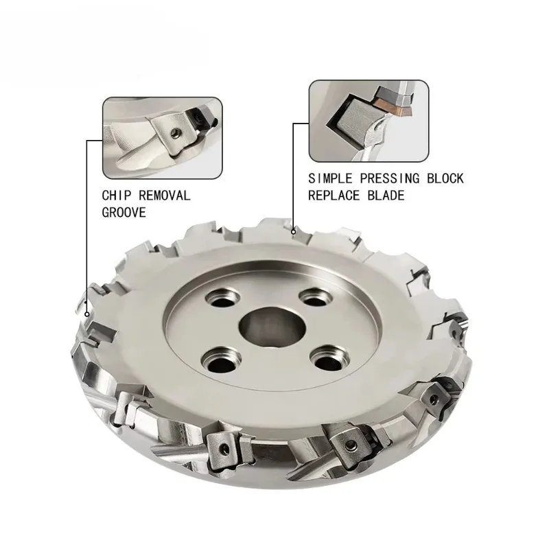 Standard HSS Milling Cutter Head Round Disc Blade Metal Cutting Processing Accessory