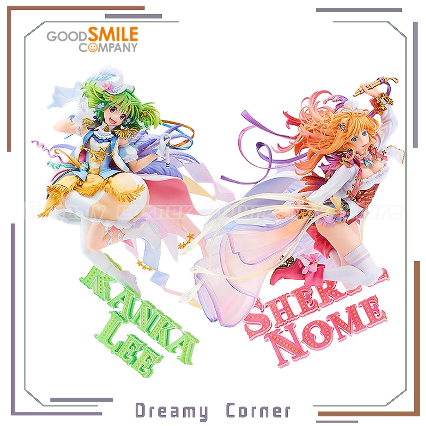 

【In Stock】Original GSC Macross F Macross Frontier Ranka Lee Sheryl Nome Anniversary Stage Ver 1/7 Scale Figure Toys Model