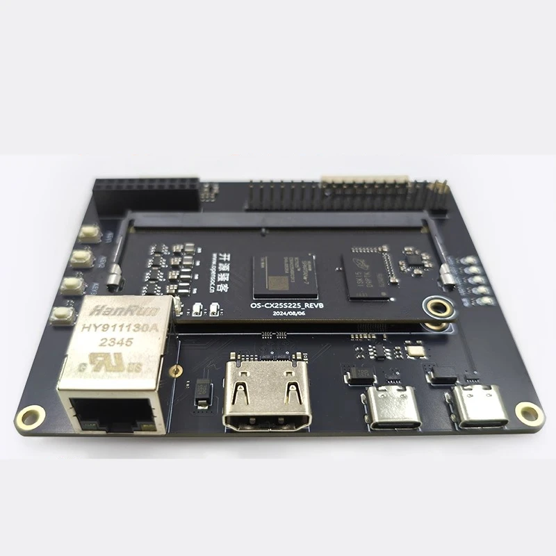 OS-X25S225 Xilinx Spartan 7 FPGA لوحة تطوير المبتدئين اللوحة الأساسية لتعلم النظام المضمن