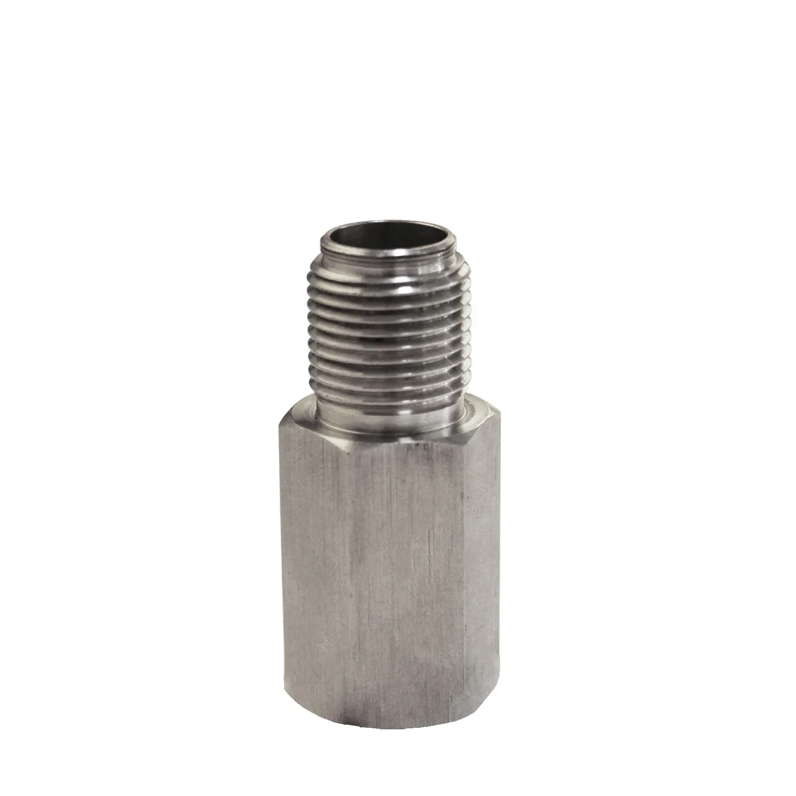 Universal M18 * 1.5 สแตนเลสเครื่องยนต์ออกซิเจนเซ็นเซอร์อะแดปเตอร์ขยายอะแดปเตอร์หน้าจอ 12262