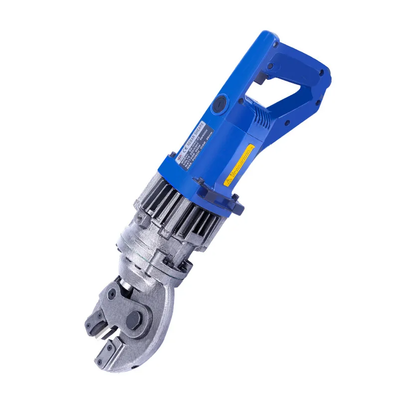 1250W Portable Electric Hydraulic Steel Bar Cutter, Rebar Cutting Shear Cuts 4-20mm Rebar Within 4-5 Seconds Construction Hand