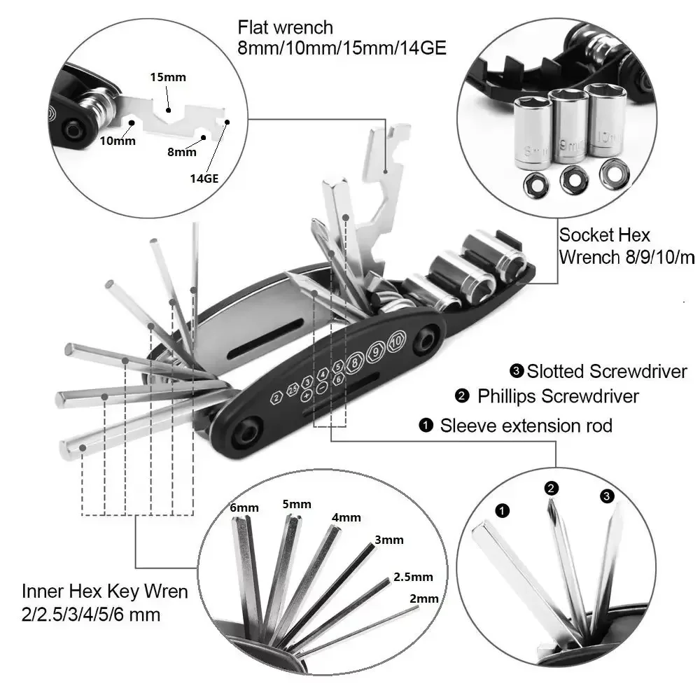 For Super Soco Tcmax Tc50 TC MAX 50 Street Hunter Wanderer TS CPX CU Accessories Zinc Alloy Portable Repair Tools Screwdriver
