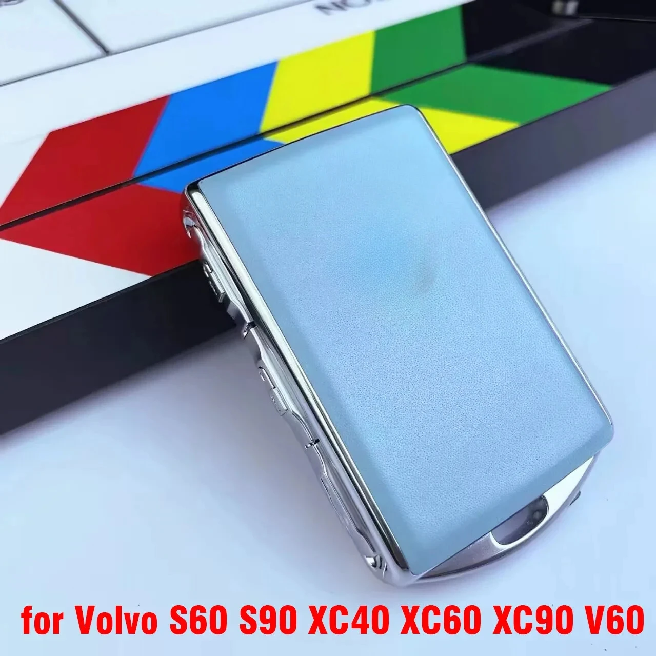 

Leather Key Remote Control Case Fob Shell for Volvo S60 S90 XC40 XC60 XC90 V60