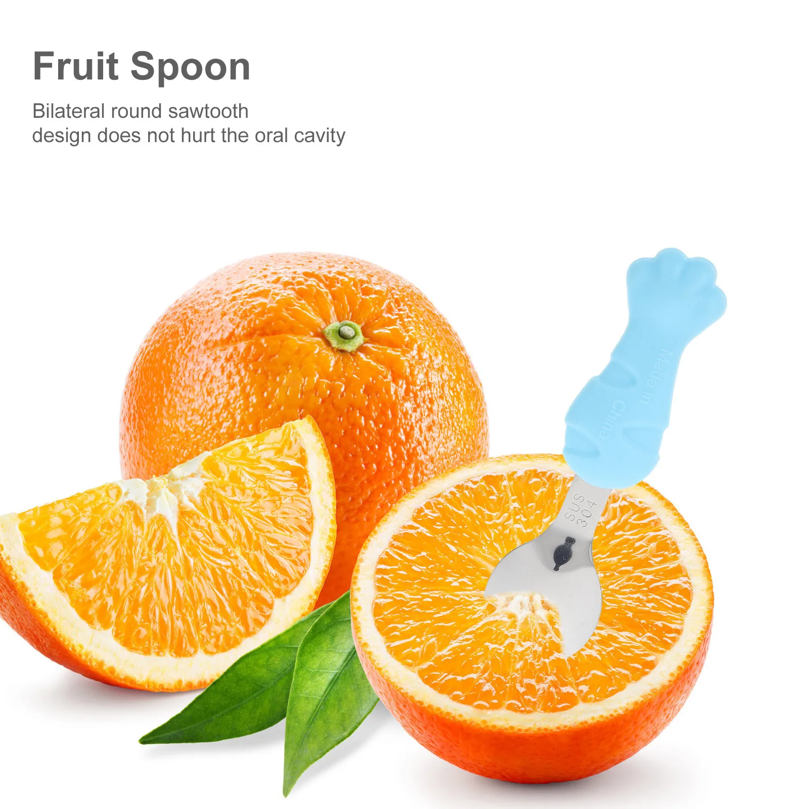 

1Set Child Stainless Steel Cutlery Set Baby Eating Utensils with Cartoon Animal Print Bright Color Small Light Spoon Fork Safe