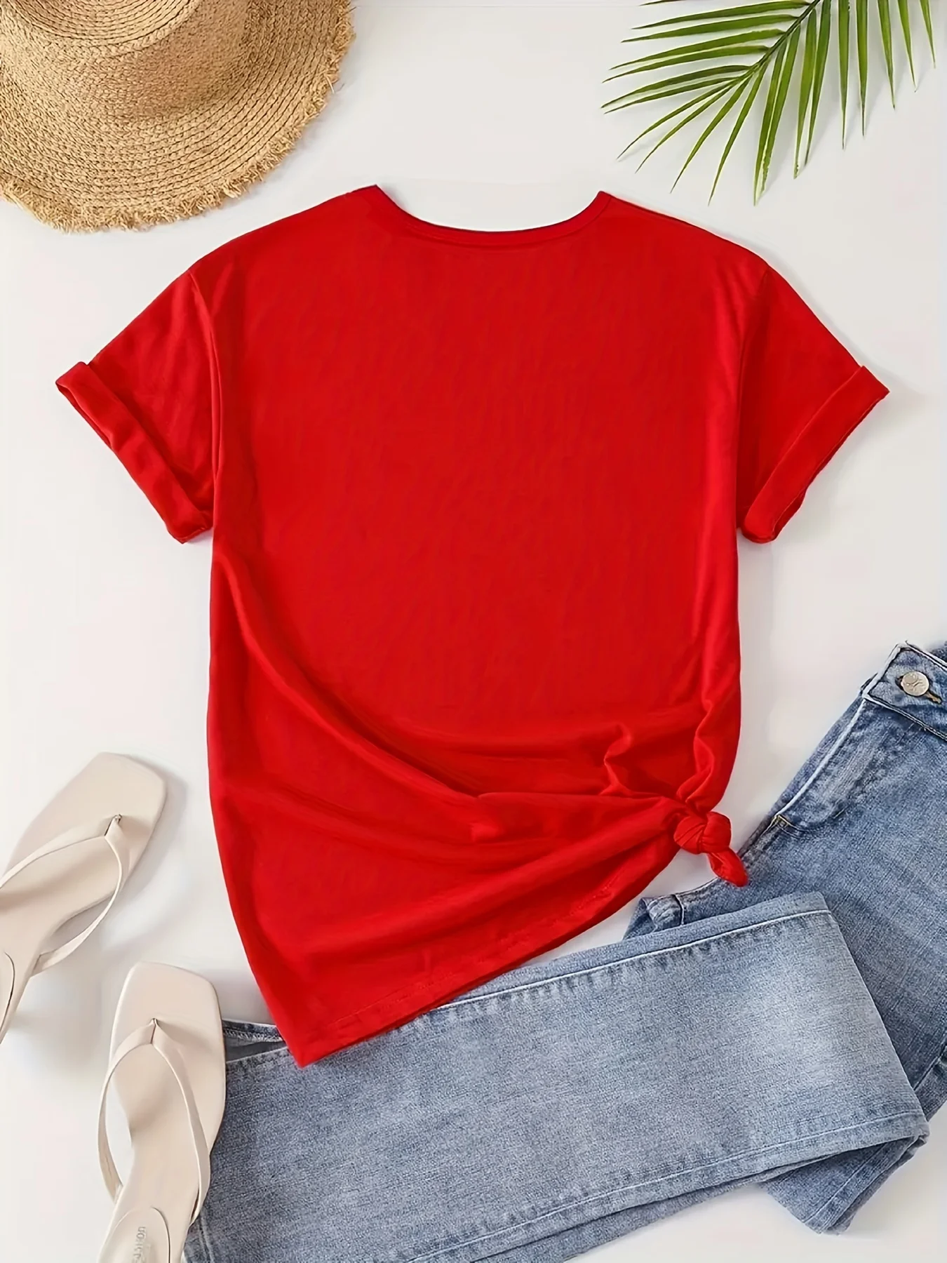 T-shirt casual con grafica girasole girocollo lettera stampata top sportivo estivo da allenamento manica corta Harajuku da donna casual