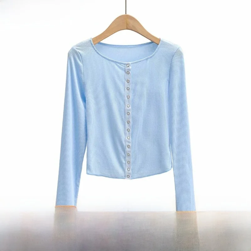 여성용 패션 보팅 코튼 티셔츠 레귤러 핏 100% 코튼 겨울 컬렉션 여성 프리미엄 티셔츠