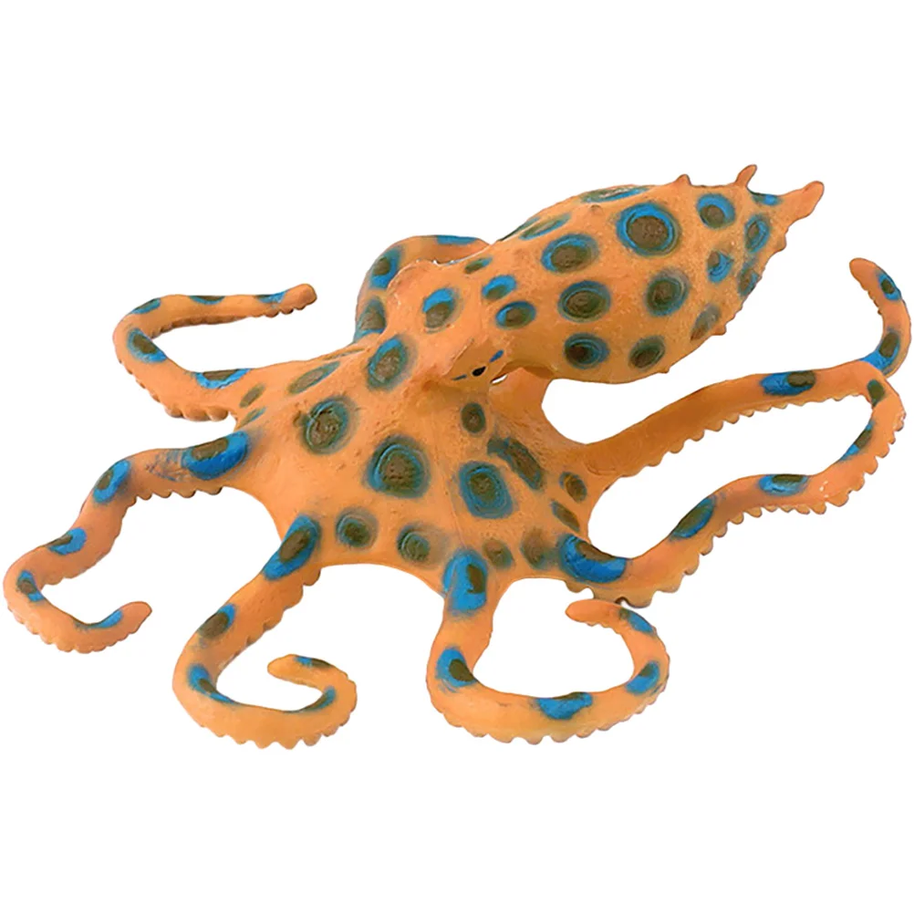 Simulated Octopus Model Marine Animal Artificial Ornament Small Decoration Child