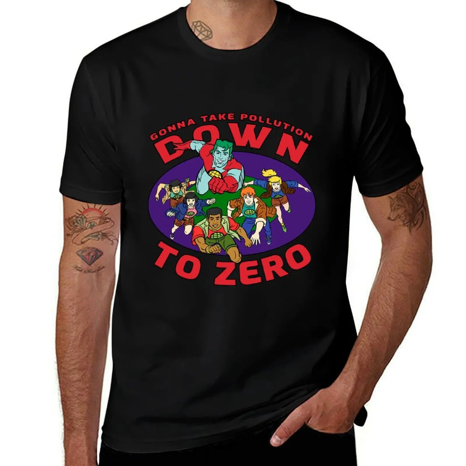 Gonna Take Pollution Down To Zero T-Shirt Running Performance Short Sleeve Tee T-Shirt