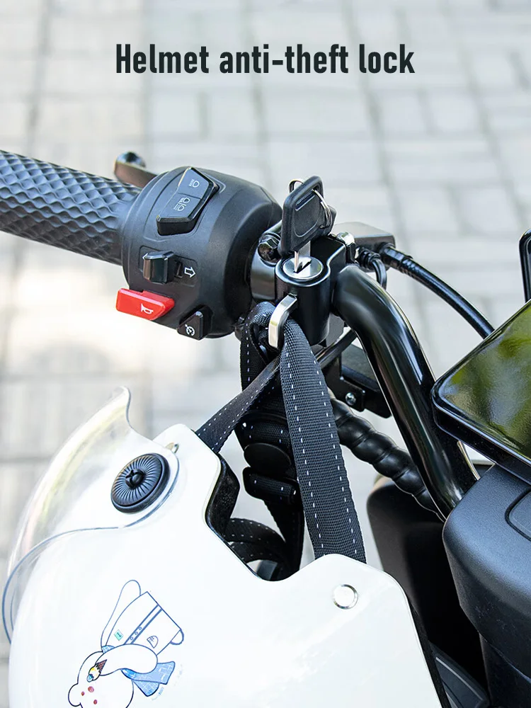 AliExpress Other Universal Motorcycle Helmet Lock Anti-Theft Fixed Lock Metal Multi-function Bicycle Bike Anti-theft Security Moto Accessories