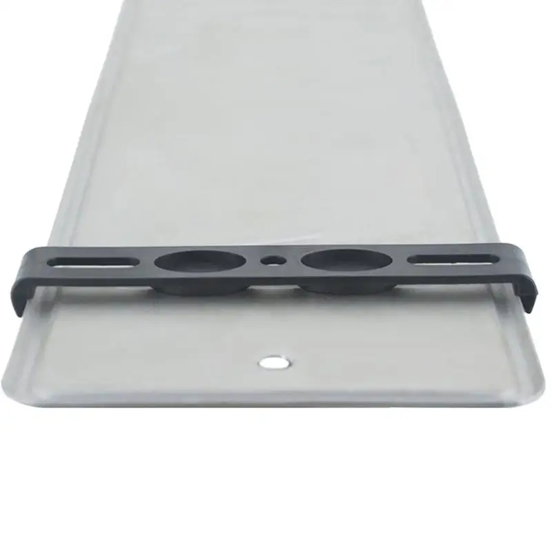 Frameless License Plate Mount License Plate Bracket Car Tag Frame For car Front And Rear Car Tags For European/Russian License