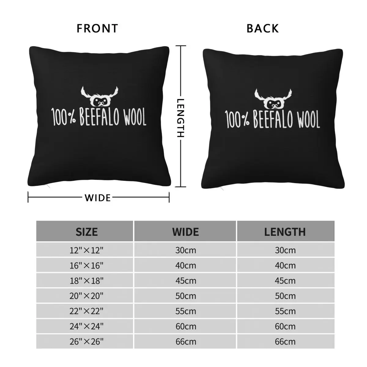 Don't Starve Together 100 Beefalo Wool Square Pillowcase Polyester Linen Velvet Printed Zip Decor Home Cushion Cover 45x45