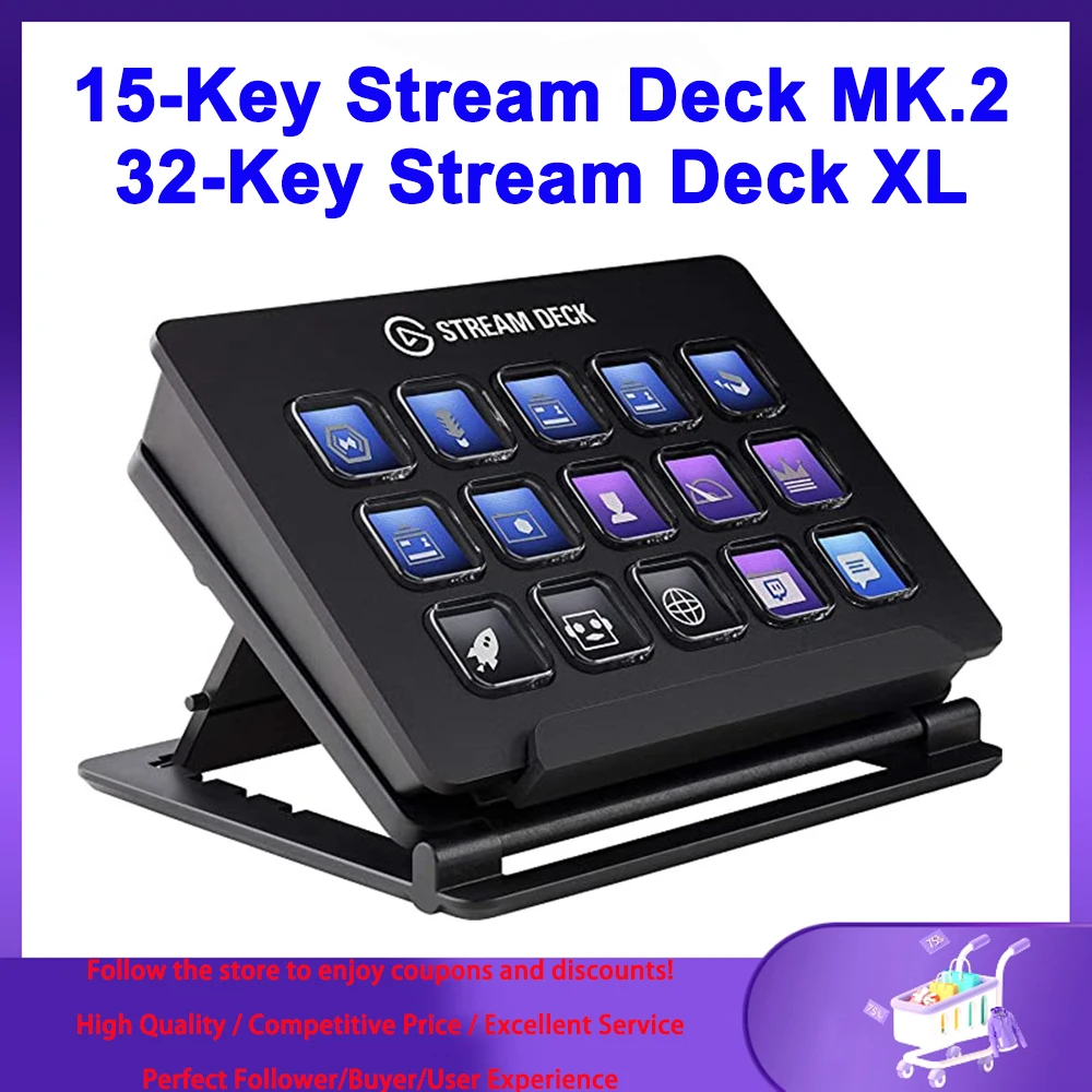 Elgato Stream Deck Nano: Akıllı Kontrol Paneli ile Canlı İçerik Üretimini Daha Akıllı Hale Getirin