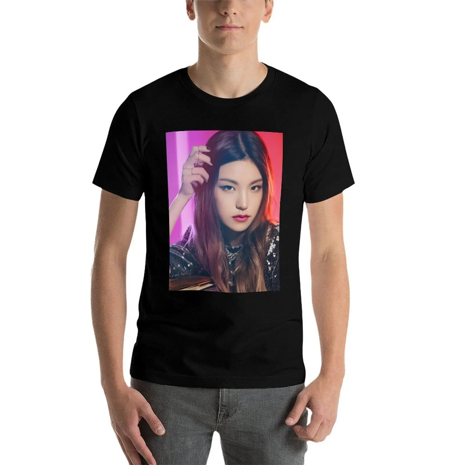 

Itzy Yeji T-Shirt cotton t shirt pack t shirt man designer T-Shirt