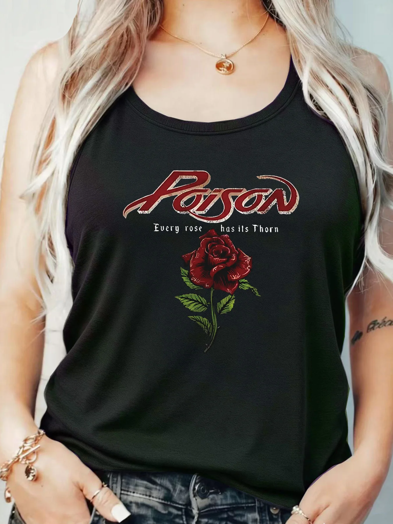 

Loose Fit Printed Pocket T-Shirt for Women with Ribbed Collar round Neck 1-8XL plus Size Comfortable Casual Vest