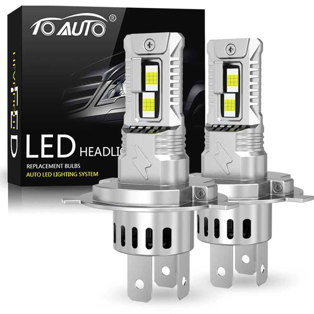 

TOAUTO H4 LED Headlight Canbus Bulb H7 H11 9005 HB3 9006 HB4 Headlamp Bulb Car 100W 30000LM Super Bright 12V 6500K Auto Lights