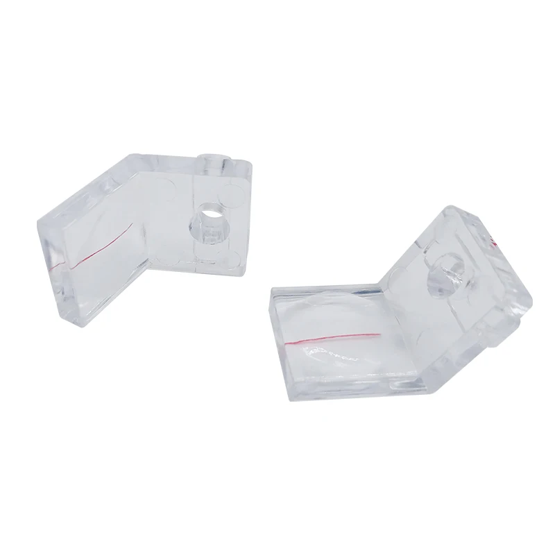 10 قطعة 40*23*6 مللي متر عدسة مكبرة مع ثقب واحد لمنشار طاولة انزلاق