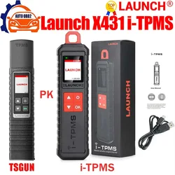 タイヤtpms,x431,tgun LAUNCH-TPMS,433 mhz,rf-センサーはi-tpmsアプリまたは発売x431vなどでスタンドアロン作業できます。