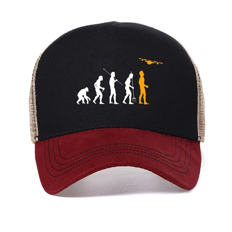 Quadcopter Drone Evolution Enthusiast Company Baseball Cap Adjustable Summer Snapback Hat Mesh Breathable hats