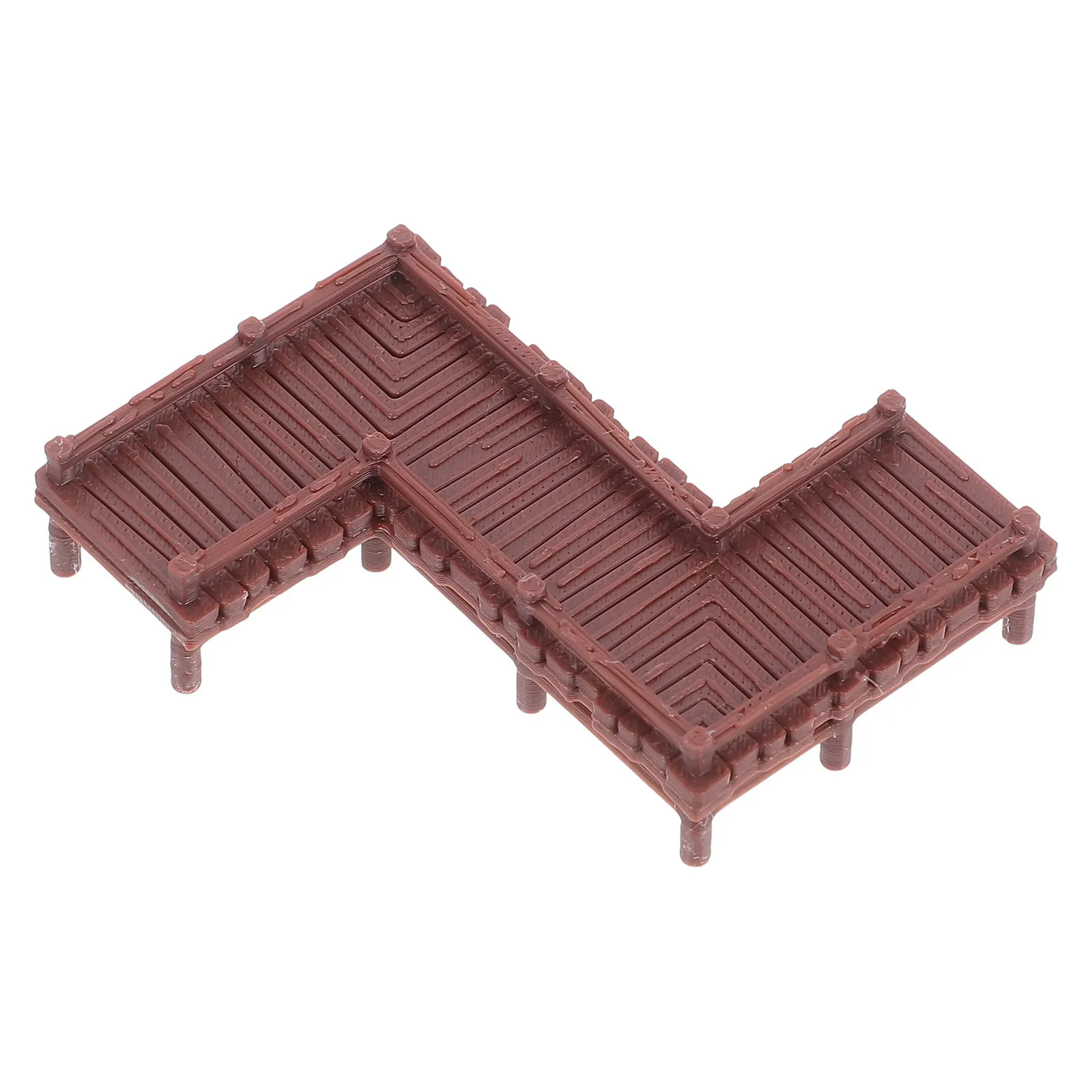 

Miniature Bridge Micro Landscape Decorative Accessory For Garden Home Desktop Bonsai Diy Craft Pp Material Outdoor Indoor